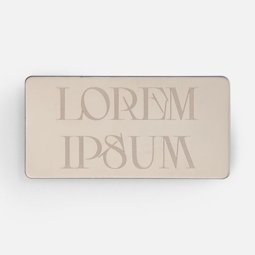 Значок Sanga Matto, серебристый