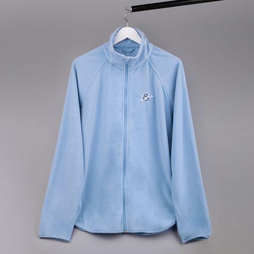 Куртка флисовая унисекс Fliska, голубая