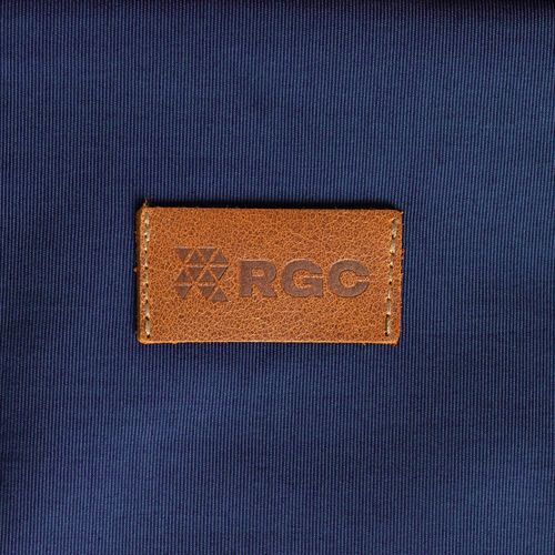 Лейбл кожаный Tuken, S, горчичный