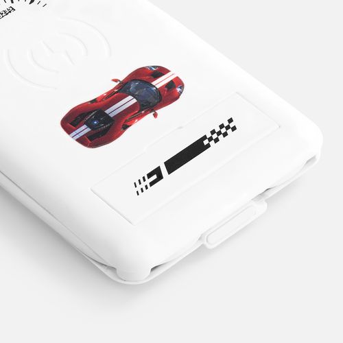 Органайзер с беспроводной зарядкой и набором адаптеров Octopod, белый