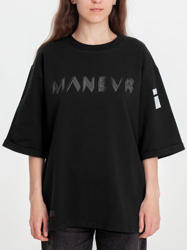 Футболка оверсайз унисекс Kosmos 2.0, черная