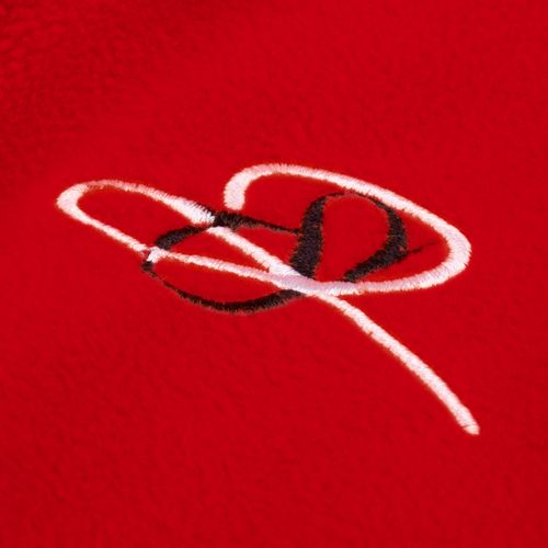 Куртка флисовая унисекс Fliska, красная