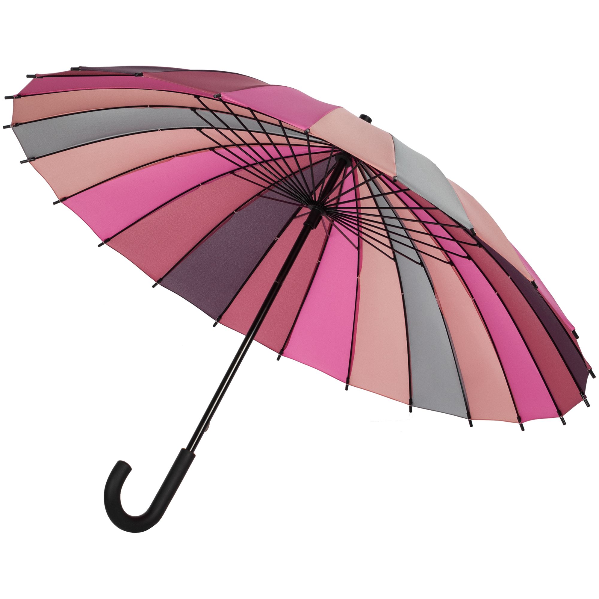 Фотография — Зонт с разноцветными панелями