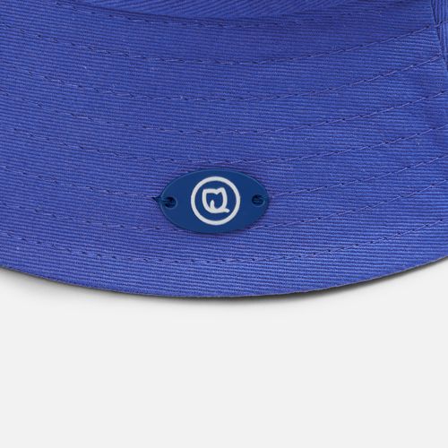 Шильдик металлический Alfa Oval, синий