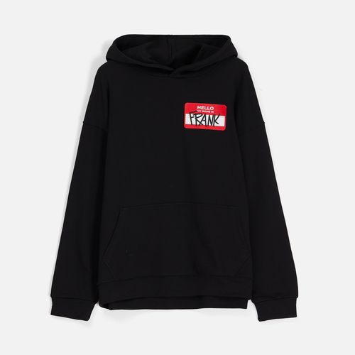 Худи оверсайз унисекс Outshine, черное