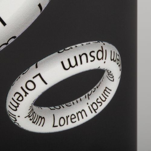 Термос с ситечком Percola, черный