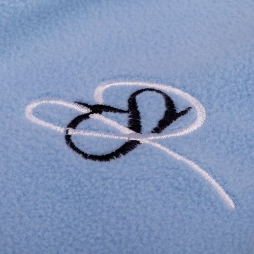 Куртка флисовая унисекс Fliska, голубая