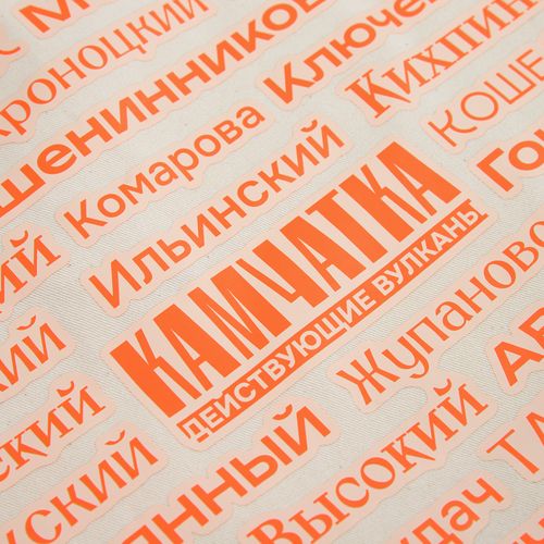 Холщовая сумка Shopaholic, оранжевая