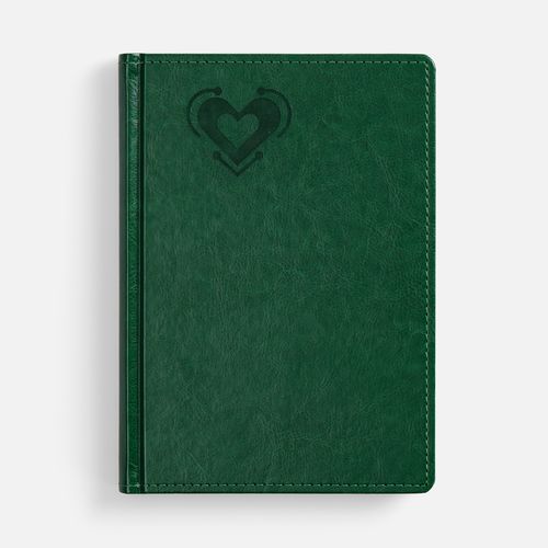 Ежедневник New Nebraska, датированный, зеленый