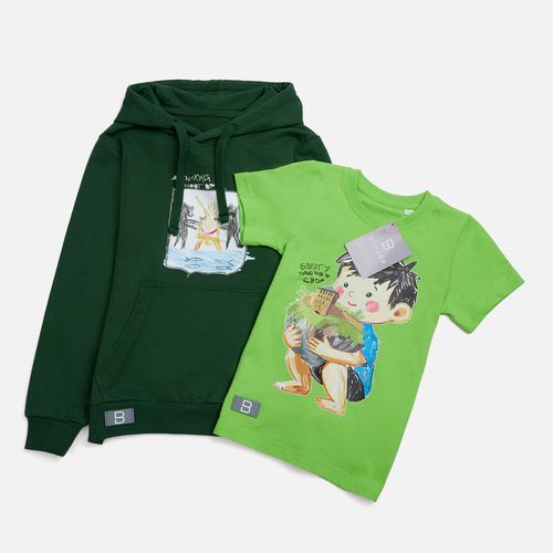 Худи детское Kirenga Kids 2.0, черное