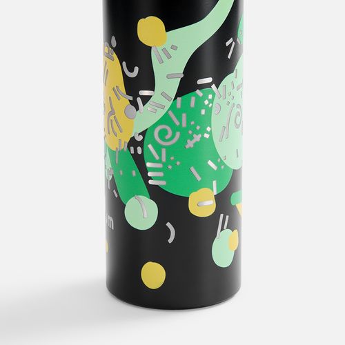 Бутылка для воды Billy Gym, матовая черная