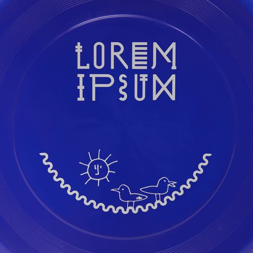 Летающая тарелка-фрисби Cancun, синяя