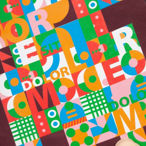 Блокнот Luba, бордовый