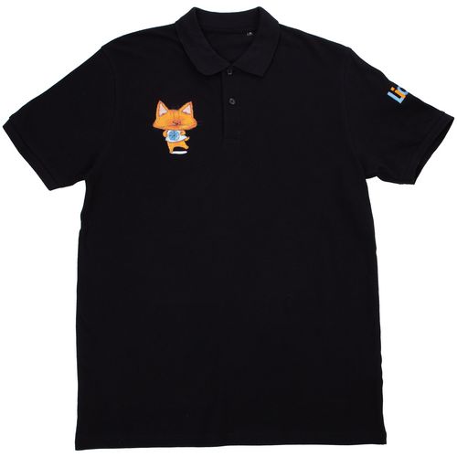 Рубашка поло мужская Inspire, черная