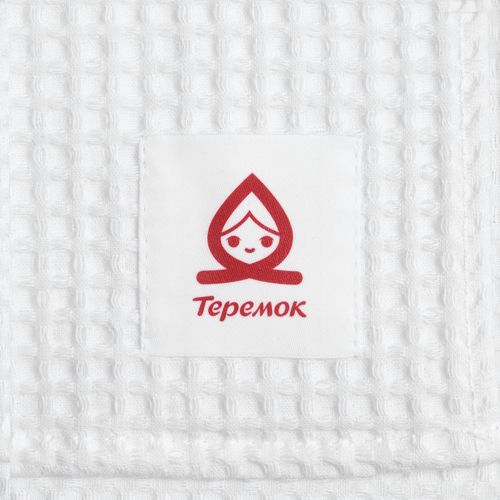 Набор кухонных полотенец Good Wipe, белый с красным