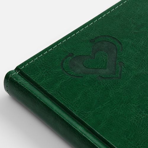 Ежедневник New Nebraska, датированный, зеленый