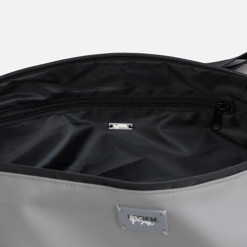 Шильдик металлический Alfa Liten, серый