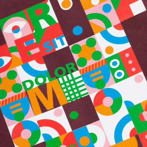 Блокнот Luba, бордовый