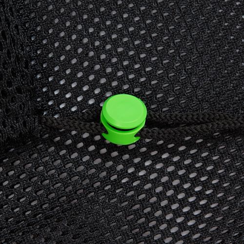 Двойной фиксатор для шнура Brоgy, зеленый неон