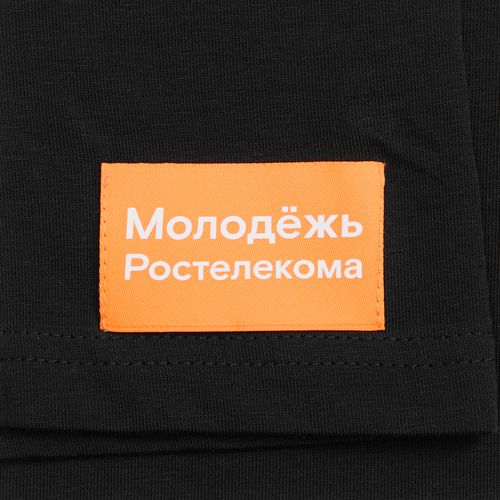 Футболка мужская T-bolka Stretch, черная