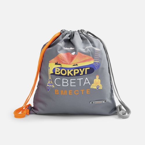 Плоский шнур Cord XL, оранжевый неон, 160 см