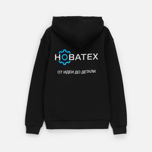 Толстовка на молнии с капюшоном Siverga Heavy 2.0, черная