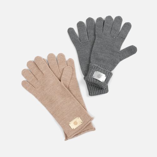 Перчатки Alpine, удлиненные, бежевые