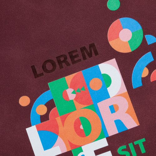 Блокнот Luba, бордовый