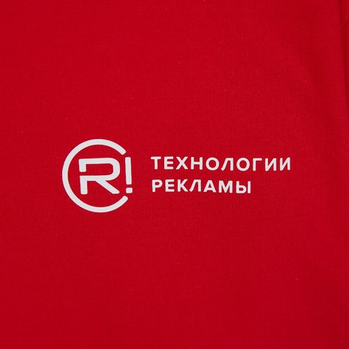 Футболка мужская E190, красная