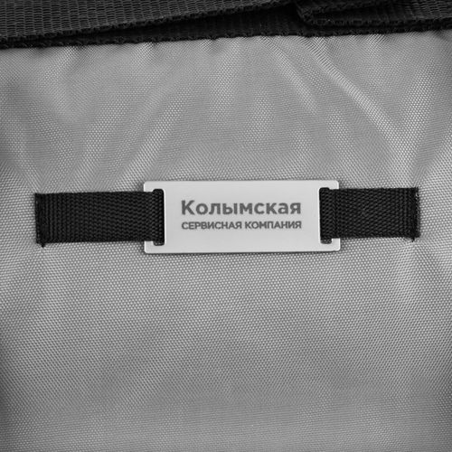 Шильдик металлический Kova, серебристый