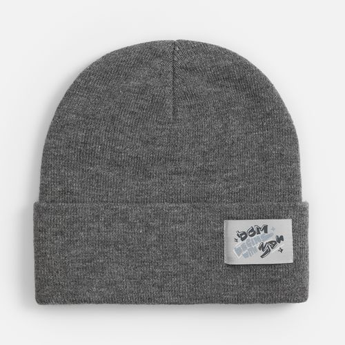 Лейбл тканевый Epsilon, M, светло-серый