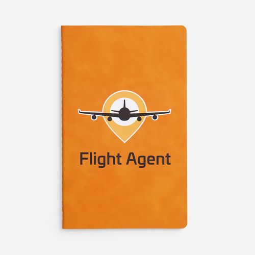 Блокнот Luba, оранжевый