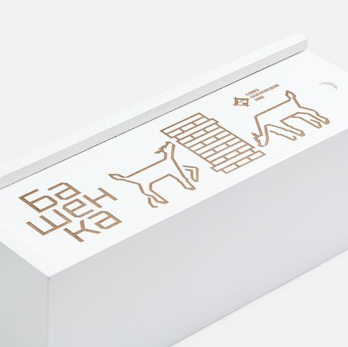 Игра «Деревянная башня Tickler», белая