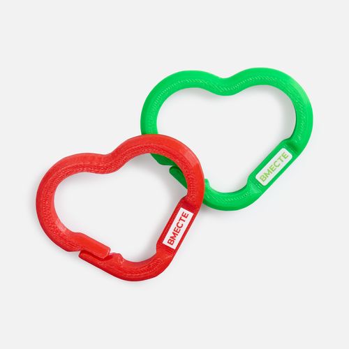 Брелок Impreso, 3D-печать на заказ, сердце