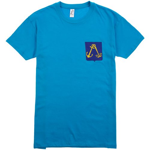 Футболка унисекс Regent 150, ярко-бирюзовая