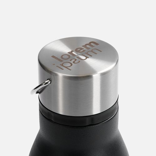 Термобутылка Tabenodo, черная