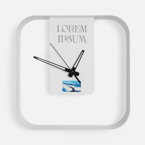 Часы Brevity, белые