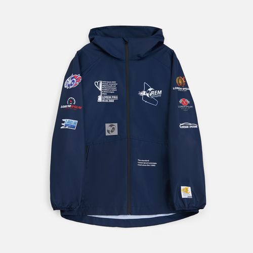 Куртка унисекс Nordvind DWR, темно-синяя