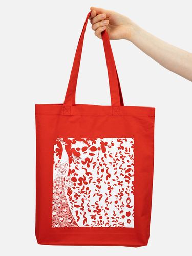 Холщовая сумка Avoska, красная