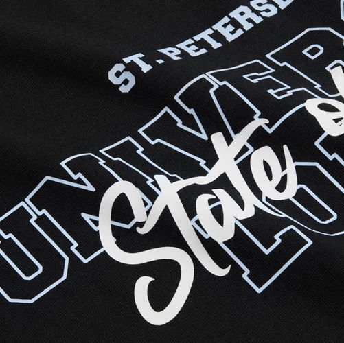 Футболка унисекс оверсайз T3, черная