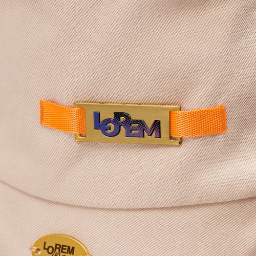 Шильдик металлический Kova, золотистый