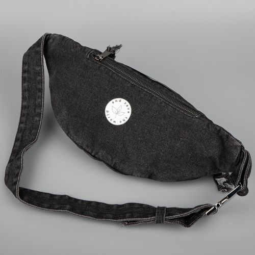 Поясная сумка W6, черная