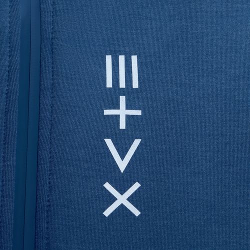 Куртка с капюшоном унисекс Begi, синяя