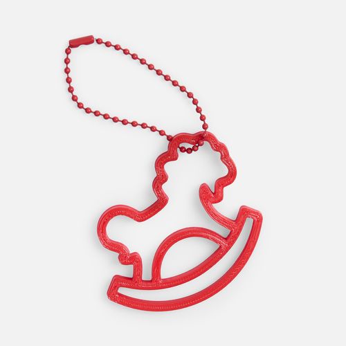 Цепочка для крепления Sharic, красная