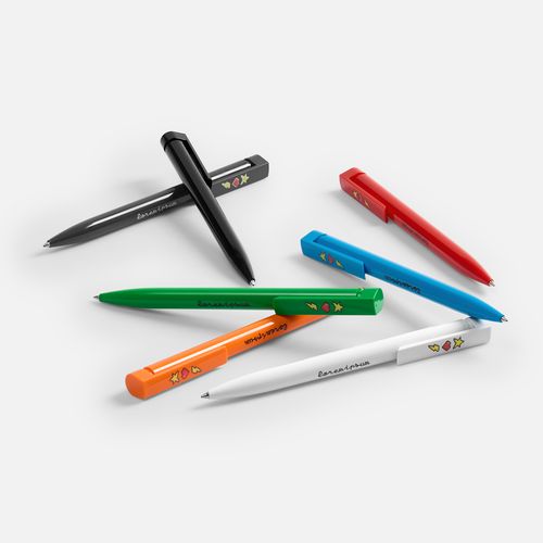 Ручка шариковая Liberty Polished, голубая