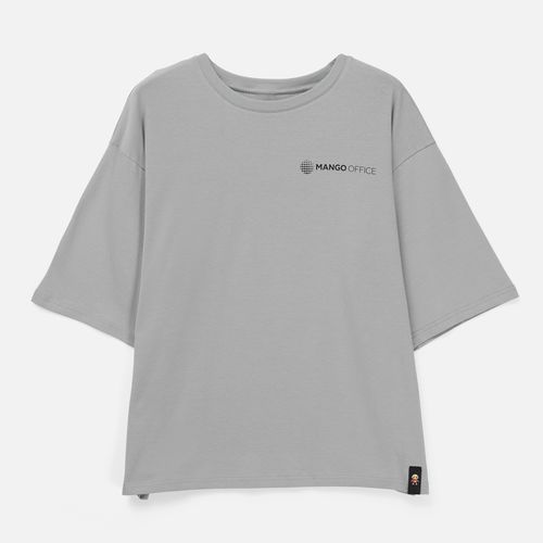 Футболка унисекс оверсайз Street Vibes, синяя (лавандовая)