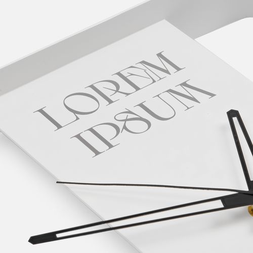 Часы Brevity, белые