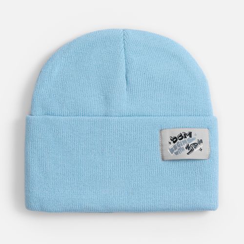 Лейбл тканевый Epsilon, M, светло-серый