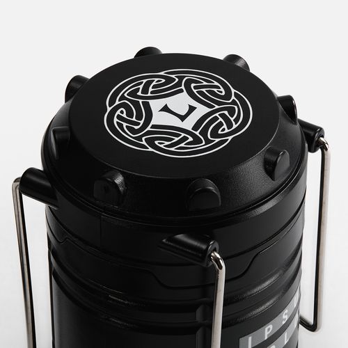 Кемпинговый фонарь с имитацией пламени Lindau Flame, черный