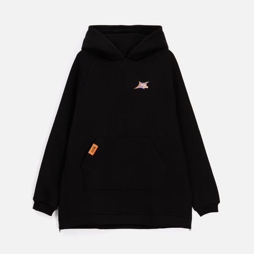 Лейбл тканевый Epsilon, L, оранжевый